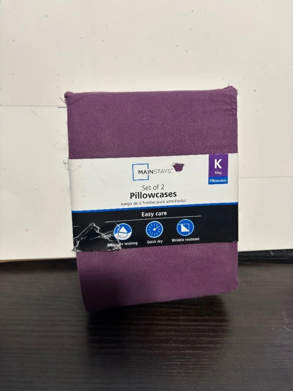 King Size Purple Pillow Cases